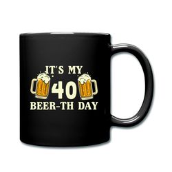 40th birthday mug, 40th birthday gift