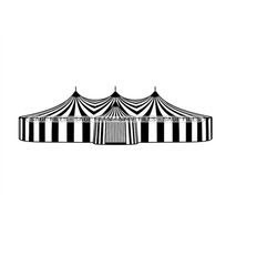 circus tent 9 svg, circus tent svg, circus tent clipart, circus tent files for cricut, circus tent cut files for silhoue