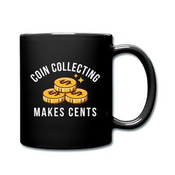 coin collector gift, coin collector mug