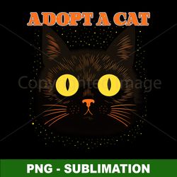 adorable cat illustration - high resolution png - perfect for sublimation