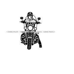 police motorcycle svg, police motorcycle clipart, police motorcycle files for cricut, police cut files for silhouette, p