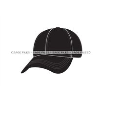 baseball cap 6 svg, baseball cap svg, hat svg, baseball cap clipart, baseball cap files for cricut, cut files for silhou