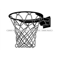basketball hoop 6 svg, basketball net svg, basketball hoop clipart, basketball files for cricut, cut files for silhouett