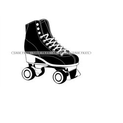 roller skate silhouette clip art