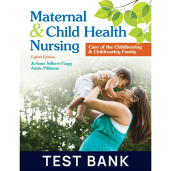 test bank for maternal and child health nursing 8th edition test bank