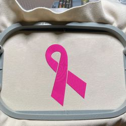 pink ribbon embroidery designs, breast cancer embroidery designs, cancer awareness embroidery designs, we fight cancer embroidery