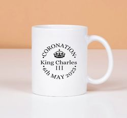 kings coronation royal crown coronation king charles coronation day 2023 king charles iii mug