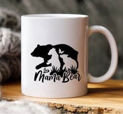 mama bear mug, gift mothers day