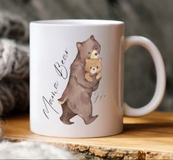 mama bear mug, gift mug