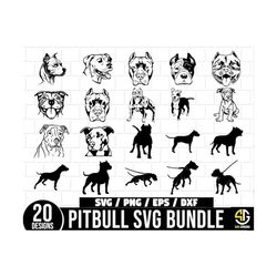 pitbull svg bundle, american pitbull svg, pitbull silhouette svg, american pitbull svg bundle, pitbull svg files for cri