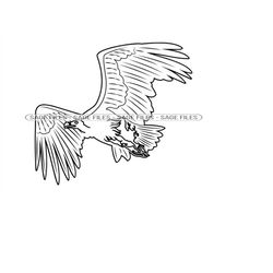 vulture outline svg, vulture svg, vulture clipart, vulture files for cricut, vulture cut files for silhouette, png, dxf