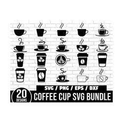 coffee cup svg bundle, takeaway cup svg, coffee cup clipart, cup svg, coffee mug svg, coffee clipart, coffee vector, tea