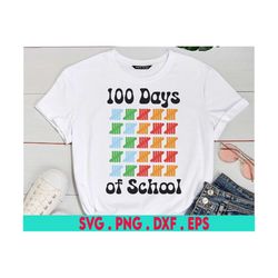 100 days of school svg, tally mark svg, 100 days smarter, 100th day shirt svg, boy 100 days svg, kids girl 100 days svg