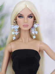 earrings for dolls poppy parker barbie fashion royalty