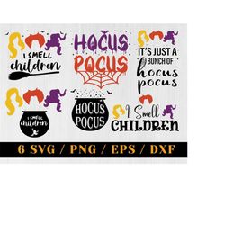 hocus pocus svg bundle, i smell children svg, halloween svg, i smell children png, sanderson sisters svg, cut files for