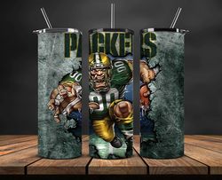 nfl tumbler png,packers football png , football tumbler wrap 12