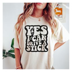 yes i can drive a stick halloween svg, halloween svg, witch svg, retro wavy text png, halloween shirt svg, svg files for