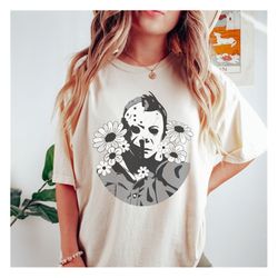 horror movie halloween png, scream jason spooky shirt design png, halloween png, groovy sublimation, retro halloween png