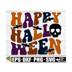 happy halloween svg, halloween decor png, halloween shirt png, halloween tote svg, happy halloween shirt tote svg, kids