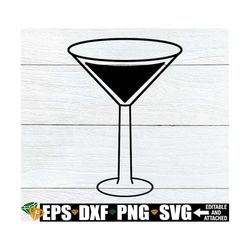 martini svg, martini clipart, martini vector, martini cut file, cocktail svg, alcohol svg, cocktail clipart, alcohol vec