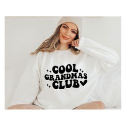 cool grandmas club svg, grandma svg, cool grandma svg, grandma quotes svg, grandmother svg, grandma shirt svg, trendy gr