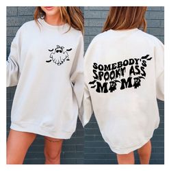 somebody's spooky ass mama png svg, retro halloween svg,halloween sublimation designs, halloween png, spooky mama svg