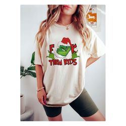 fk them kids svg, middle finger svg, grinch giving the finger svg, cricut design space