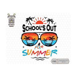 Schools Out For Summer Png, Last Day Of School Png, Funny Teacher Png, Retro Summer Png, End Of the School Year Png, Sch