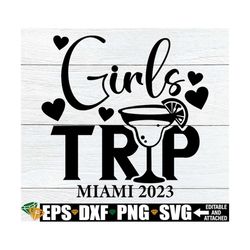 miami girls trip, miami vacation, miami trip, matching girls trip, matching girls trip to miami, cut file, svg, digital