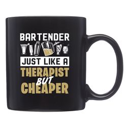 bartender mug,  bartender gift,  bartender mugs