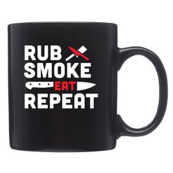 bbq chef mug,  bbq chef gift,  bbq mug