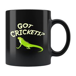got crickets mug,  lizard mug,  lizard gift