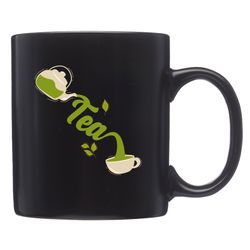 green tea mug,  green tea gift,  tea lover mug