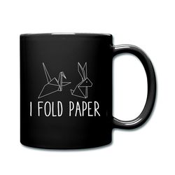 origami mug,  origami coffee cup,  origami gift idea