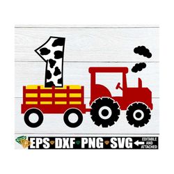 tractor pulling one. farmer first birthday svg. first birthday svg. cow 1st birthday. birthday svg. first birthday svg.f