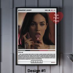 jennifer's body poster, jennifer's body print, jennifer's body decor, jennifer's body art, jennifer's body gift