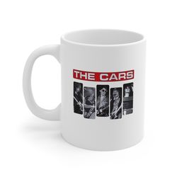 the cars band mug 90s rock band mug rock music, funny gift ceramic cup, fathers day mug