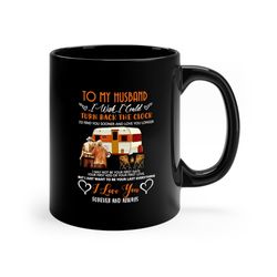 to my husband mug, camping mug, couple mug