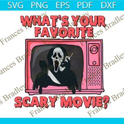 whats your favorite scary movie png sublimation download