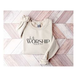 Made to Worship Sweatshirt, Christian Sweatshirt, Minimal Christian Shirt, Bible Verse Shirt, Worship Team Shirts, Relig