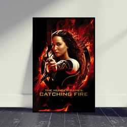 the hunger games mockingjay - part 1 movie poster wall art, room decor, home decor, art poster for gift, movie print, fi