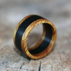 wooden ring handmade wood ring custom wooden rings gift for him