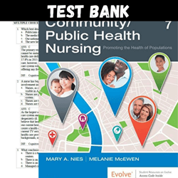 latest 2023 community public health nursing 7th edition mary a. nies, melanie mcewen test bank |  all chapters