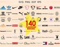 fashion brand bundle, luxury design, brands logo svg png bundle, high fashion, brand svg