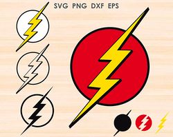 the flash logo svg, super hero svg,super hero png, super hero clipart