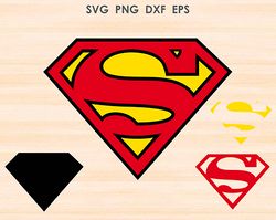 superman logo svg, superman svg, superman silhouette svg png