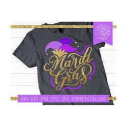 mardi gras svg file instant download new orleans svg, louisiana svg, fat tuesday svg, mardi gras shirt, jester hat svg,