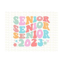 senior 2023 retro sublimation designs downloads, senior 2023 clipart, senior 2023 graphics, png senior shirt clipart ret