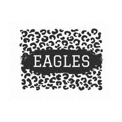 eagles sublimation designs downloads, fall , ball, sports team, football season, png, instant download, leopard graphics