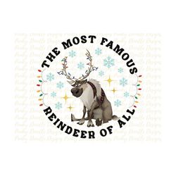 christmas reindeer png, reindeer, family vacation png, the most famous reindeer of all christmas png,  sven reindeer png